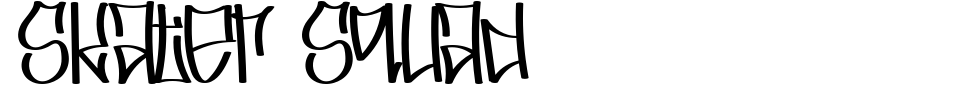 Vorschau der Schriftart - Skater Squad