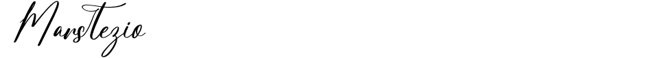 Vorschau der Schriftart - Marstezio