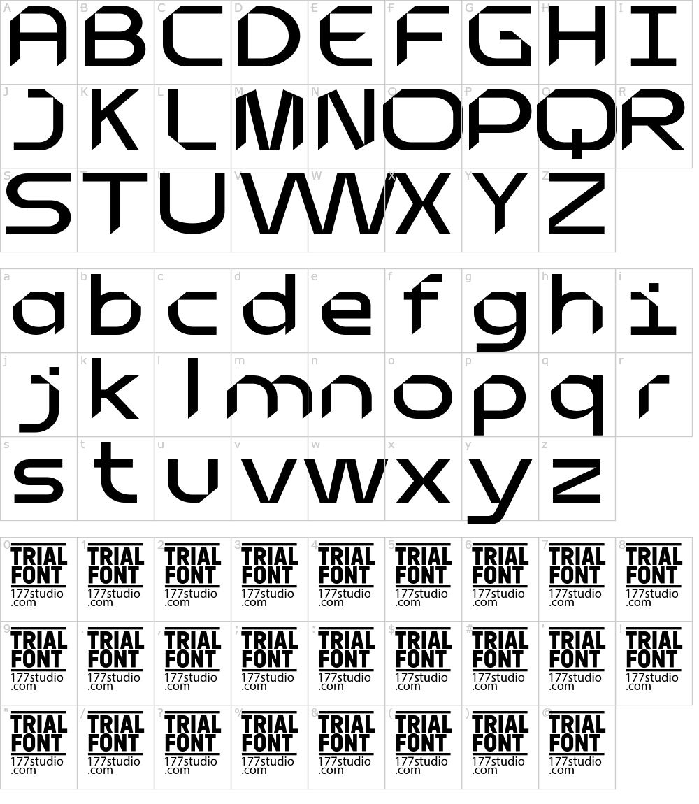 Caractères de la police d écriture - Limited Canvas