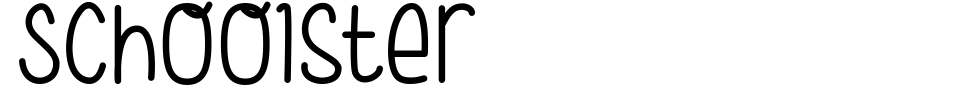 Vorschau der Schriftart - Schoolster
