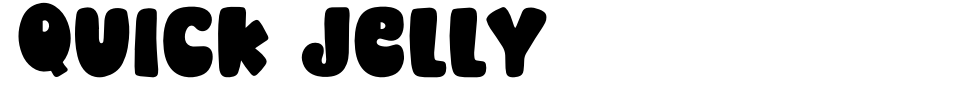 Vorschau der Schriftart - Quick Jelly