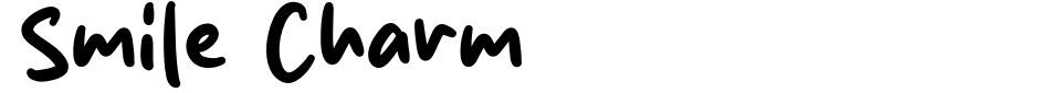 Vorschau der Schriftart - Smile Charm