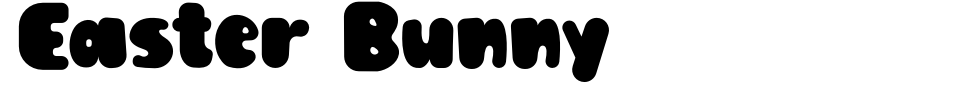 Vorschau der Schriftart - Easter Bunny [Erik Studio]