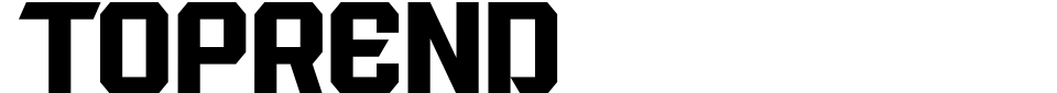 Vorschau der Schriftart - Toprend