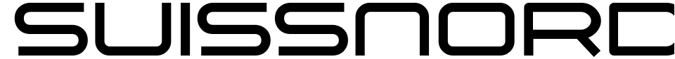 字体预览:Suissnord Deux