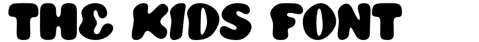 Vorschau der Schriftart - The Kids Font