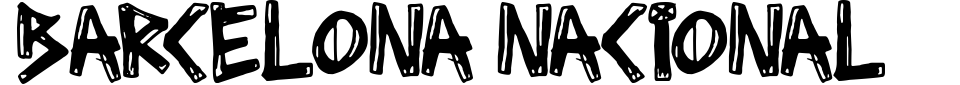 Anteprima - Font Barcelona Nacional