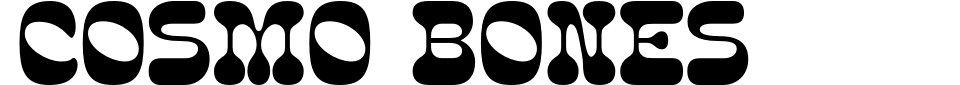 Anteprima - Font Cosmo Bones
