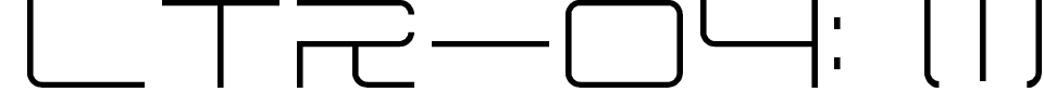 Visualização - Fonte LTR-04: Wireflame