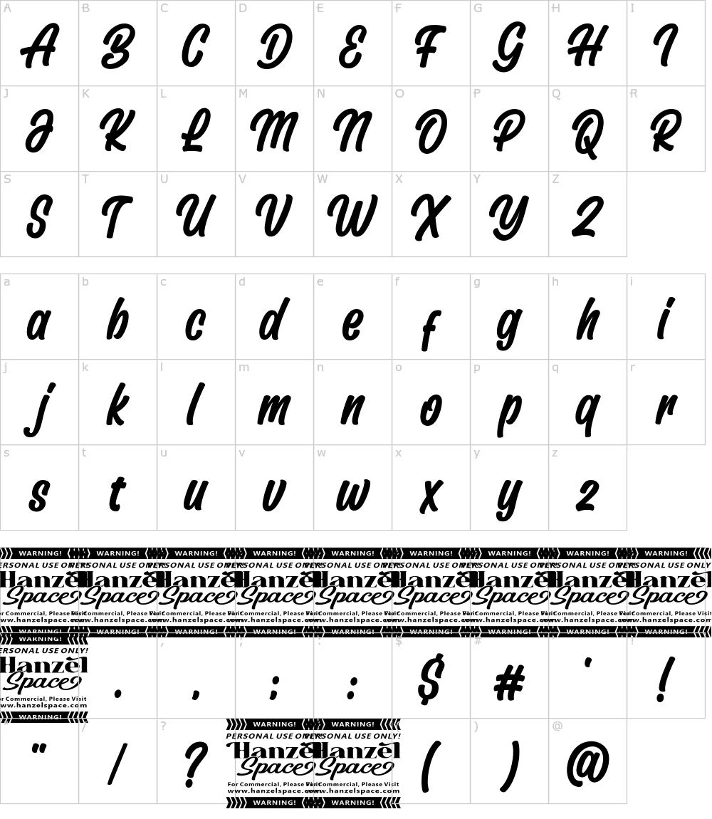 フォントの文字: Orittish