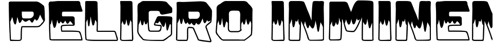 Anteprima - Font Peligro Inminente