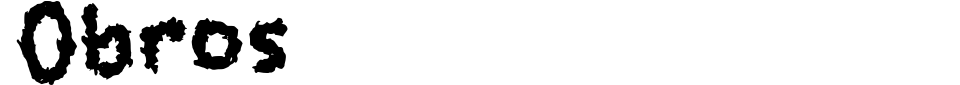 Anteprima - Font Obros