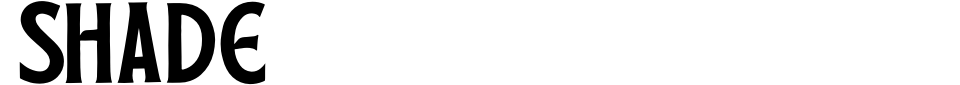 Anteprima - Font Shade