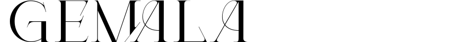 字体预览:Gemala