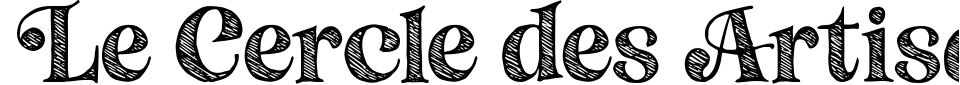 Anteprima - Font Le Cercle des Artisans