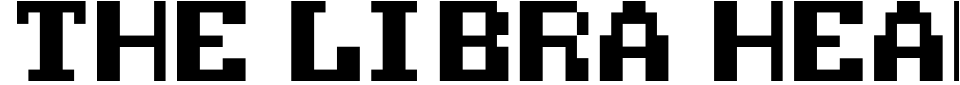 字体预览:The Libra Heart Font