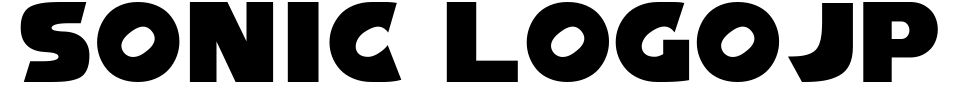 Visualização - Fonte Sonic Logo-JP