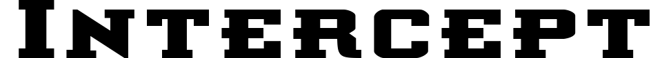 Vorschau der Schriftart - Interceptor