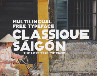 Classique Saigon – Free Thick Geometric Font