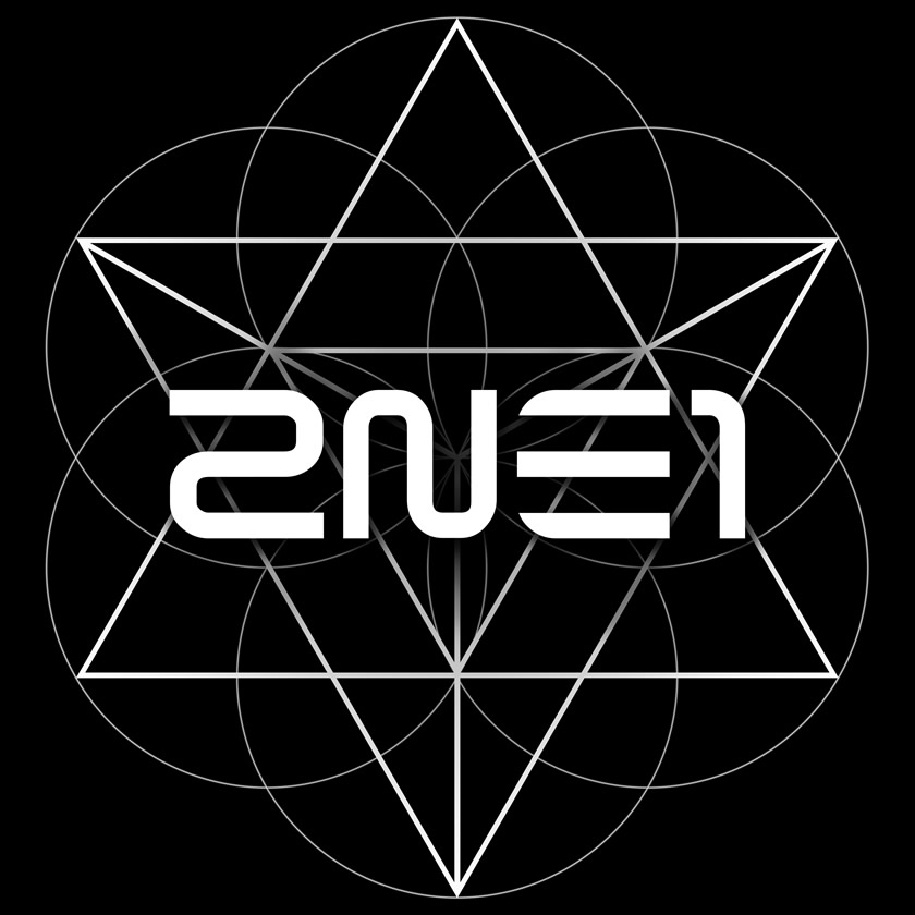 2ne1 logo font