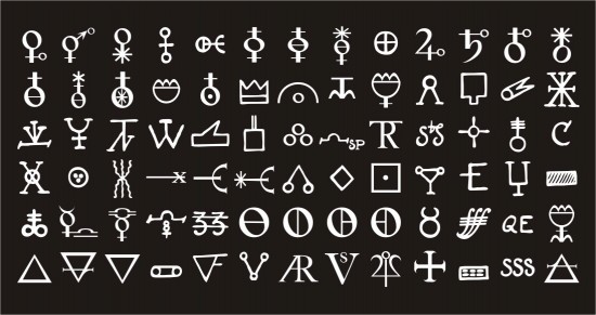 Alchemical Font And Alchemical Symbols
