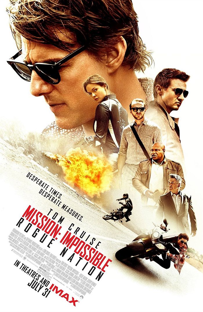 Mission Impossible – Rogue Nation poster