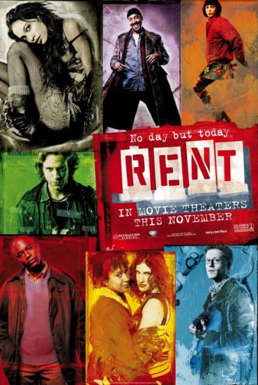 Rent (film) Font