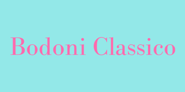 bodoni-classico-font