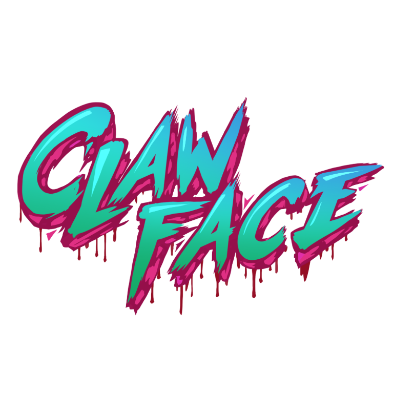Clawface (video game) Font