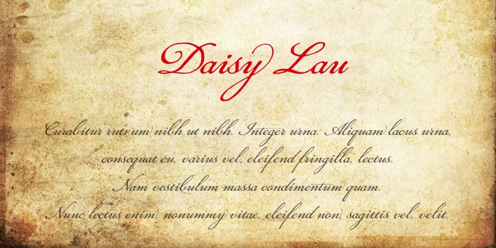 daisy-lau-font