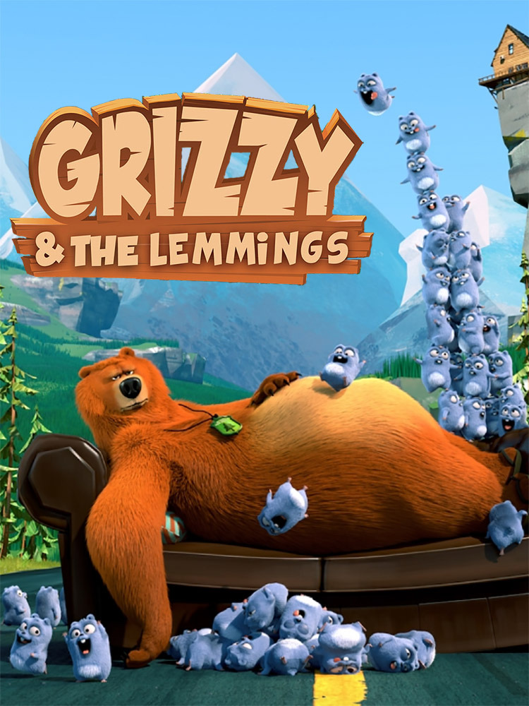 Lemming, desenhos animados, grizzy e os lemingues, png