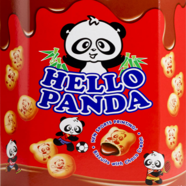 hello panda logo font_m