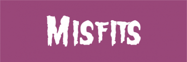 Misfits Lettering Band Fonts - Band Font Collection