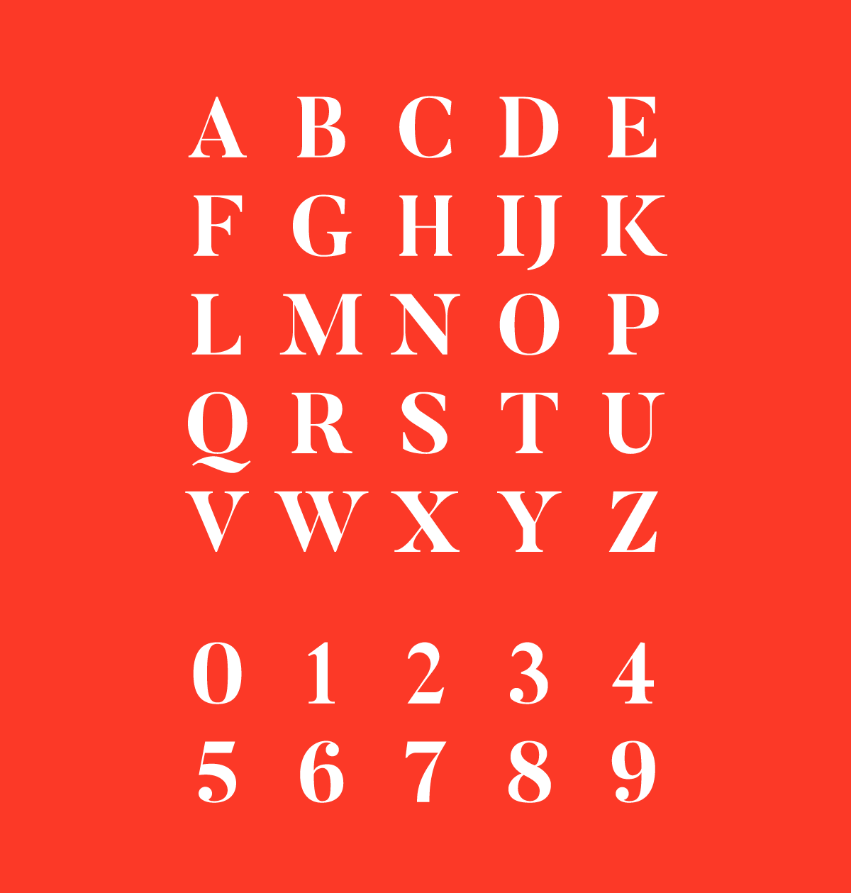 Butler – Free Engraving Font Poster B