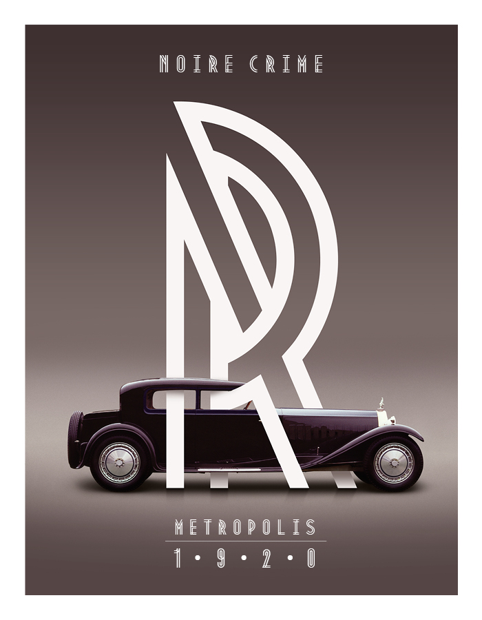 Metropolis 1920 – Free Art Deco Font Poster E
