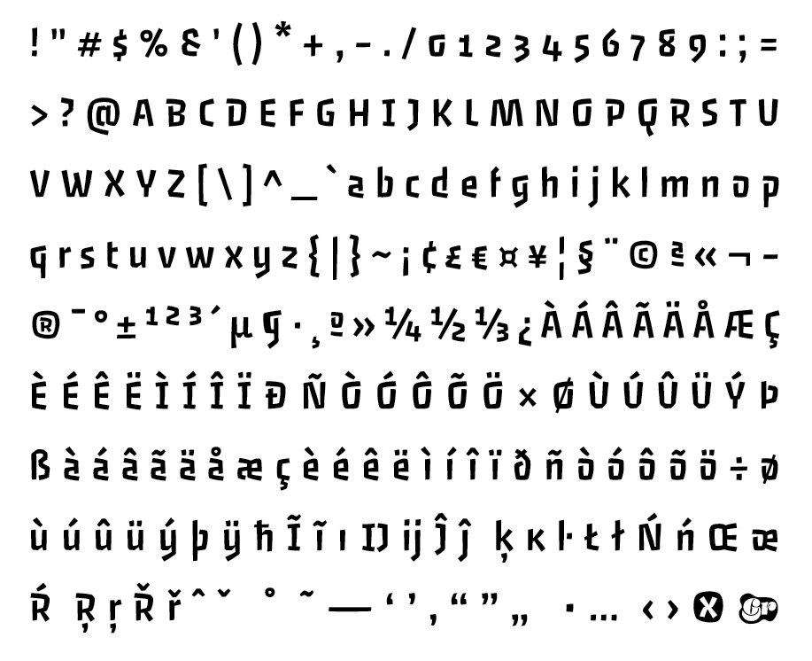 Passero – Free Display Sans Serif Font Poster D