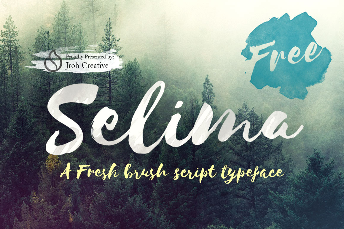 Selima Free Brush Script Font