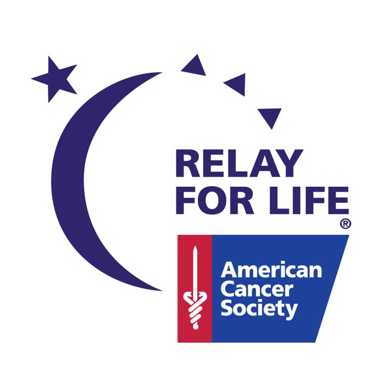 relay for life logo white
