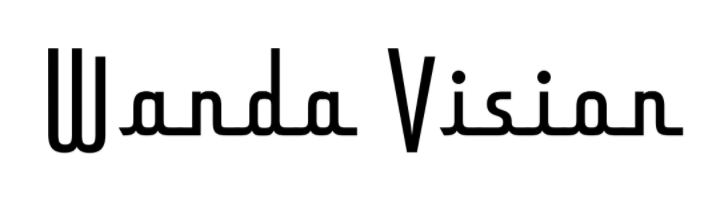 WandaVision Font.