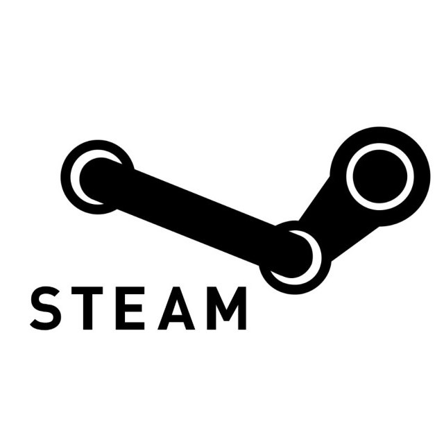 steam logo font