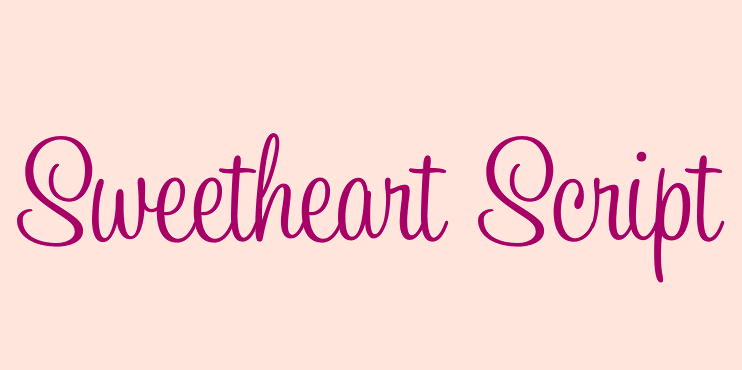 sweetheart-script-font